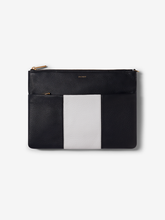Load image into Gallery viewer, Black and White Clutch Bag