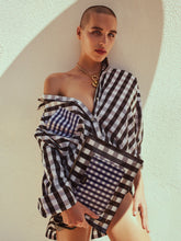 Load image into Gallery viewer, Custom Gingham Clutch