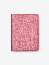 Load image into Gallery viewer, Custom Metallic Leather Passport Holder