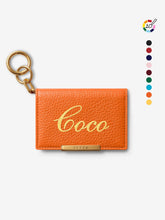 Load image into Gallery viewer, Customised Leather Card Holder
