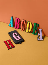 Load image into Gallery viewer, Chenille Embroidered Alphabet Sticker
